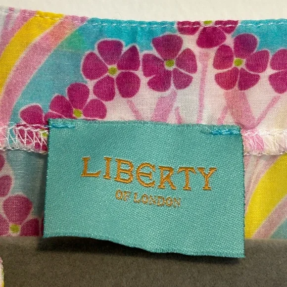 Liberty of London Lightweight Cotton Short Caftan - Picture 7 of 8